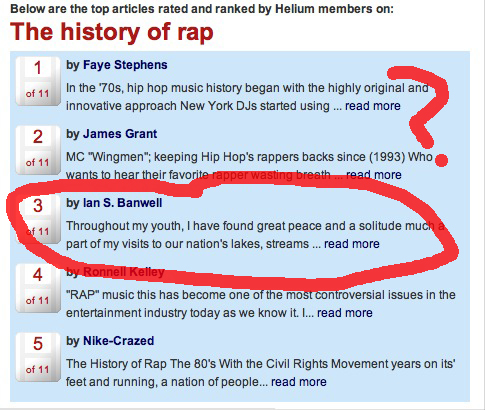 rap history